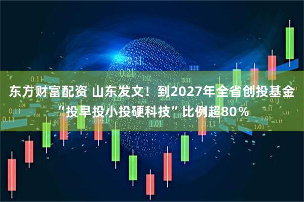 东方财富配资 山东发文！到2027年全省创投基金“投早投小投硬科技”比例超80％